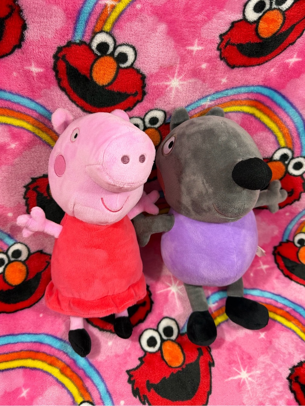 Peppa Pig & Danny Dog Plush Bundle Stuffed Animals Soft Toy Set